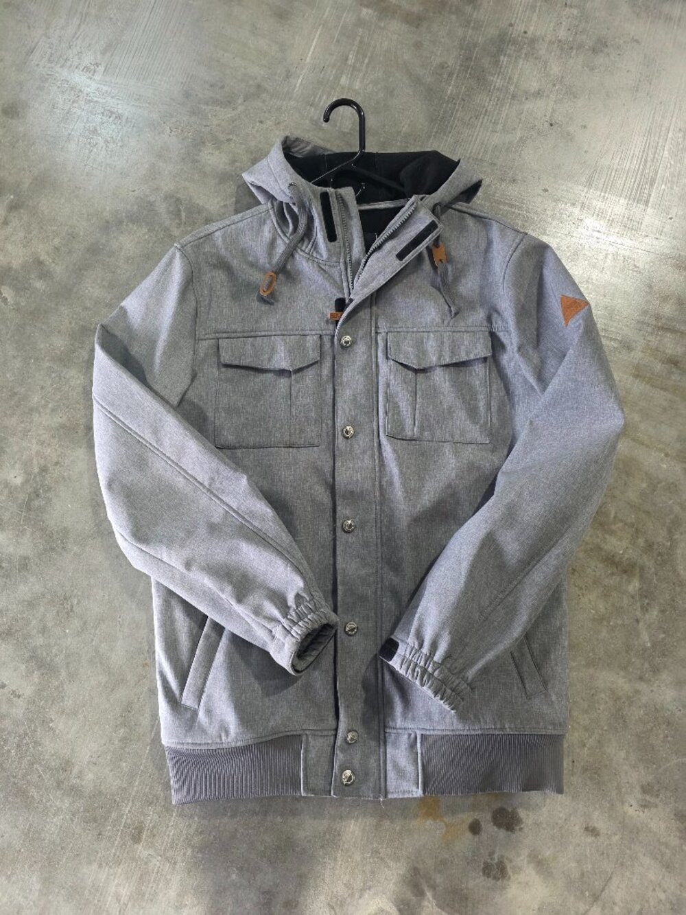 Empyre Blizzard Grey 10K Snowboard Jacket SIZE MEDIUM